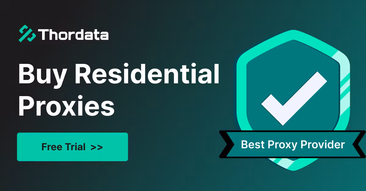Thordata residential proxy IP