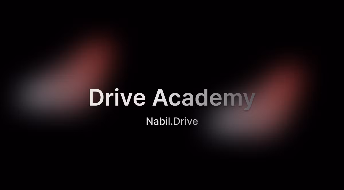 Drive Academy (Processeur de paiement)