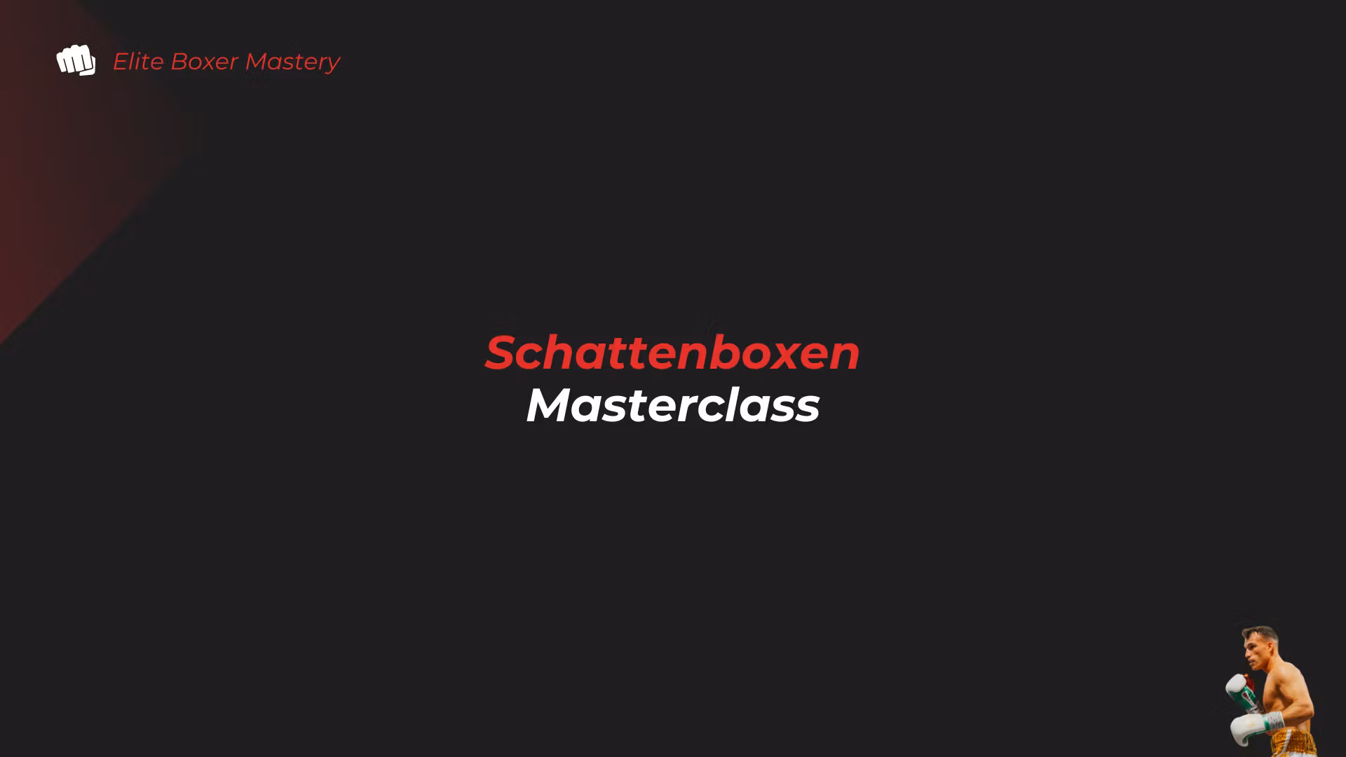Schattenboxen Masterclass
