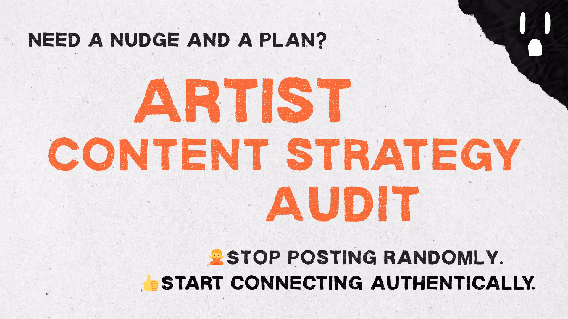 Artist Content Strategy Audit