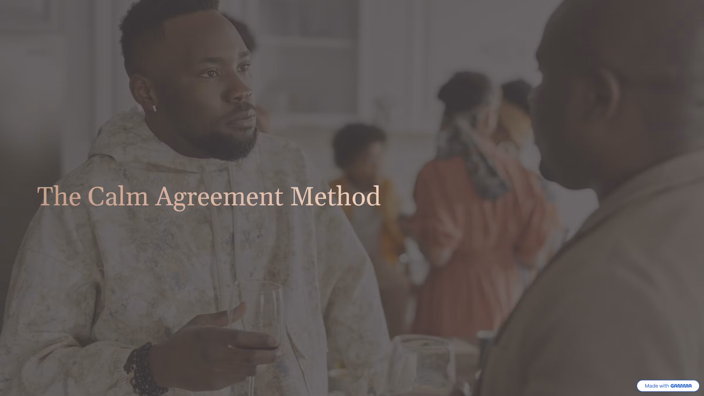The Calm Agreement Method