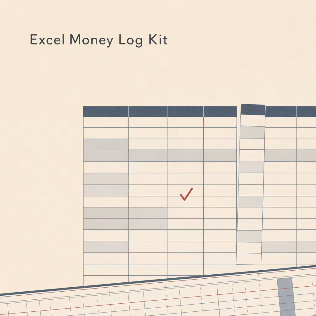 Excel Money Tracker Cheat Sheet for Small Business Owners