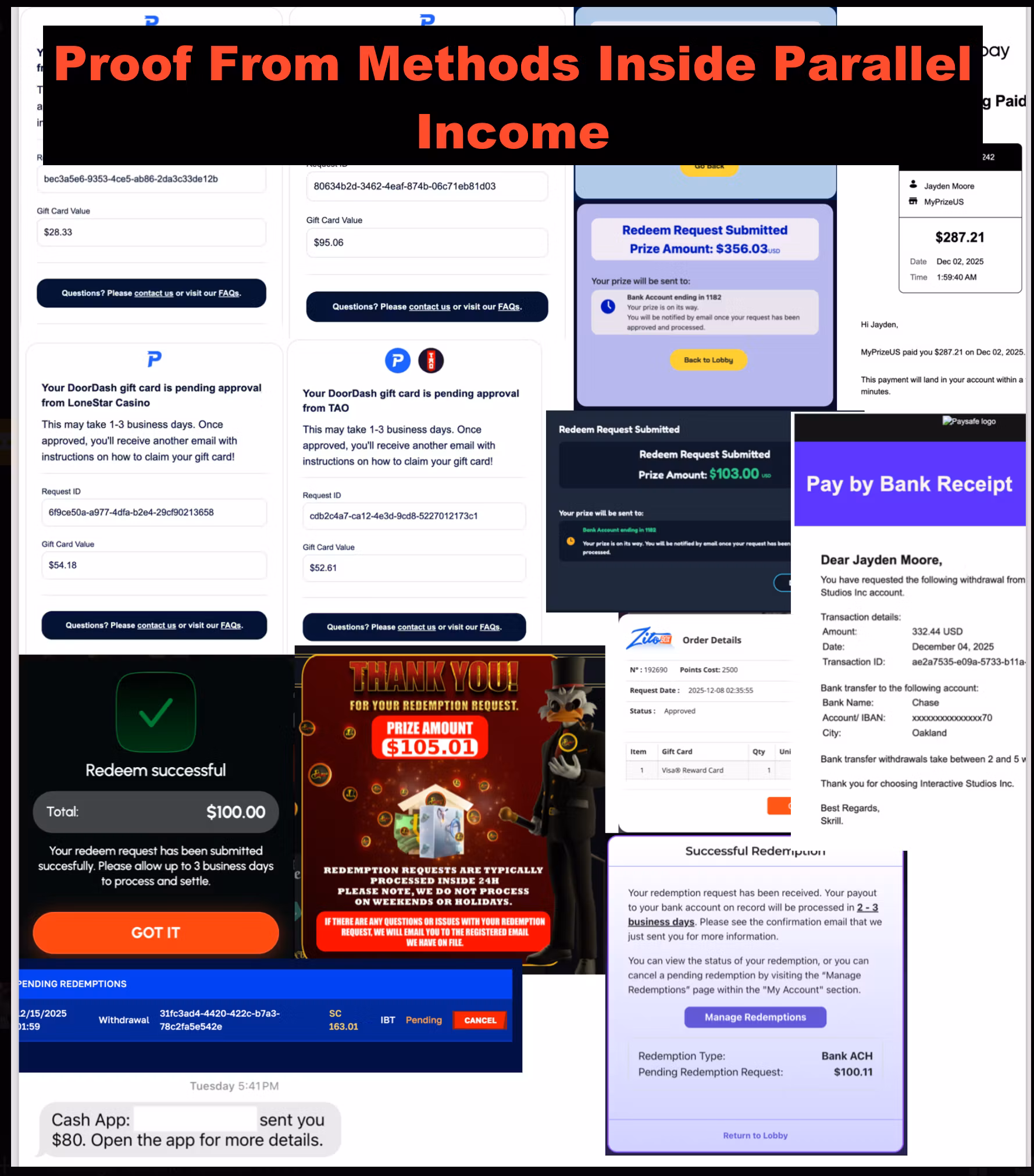 Parallel Income Membership