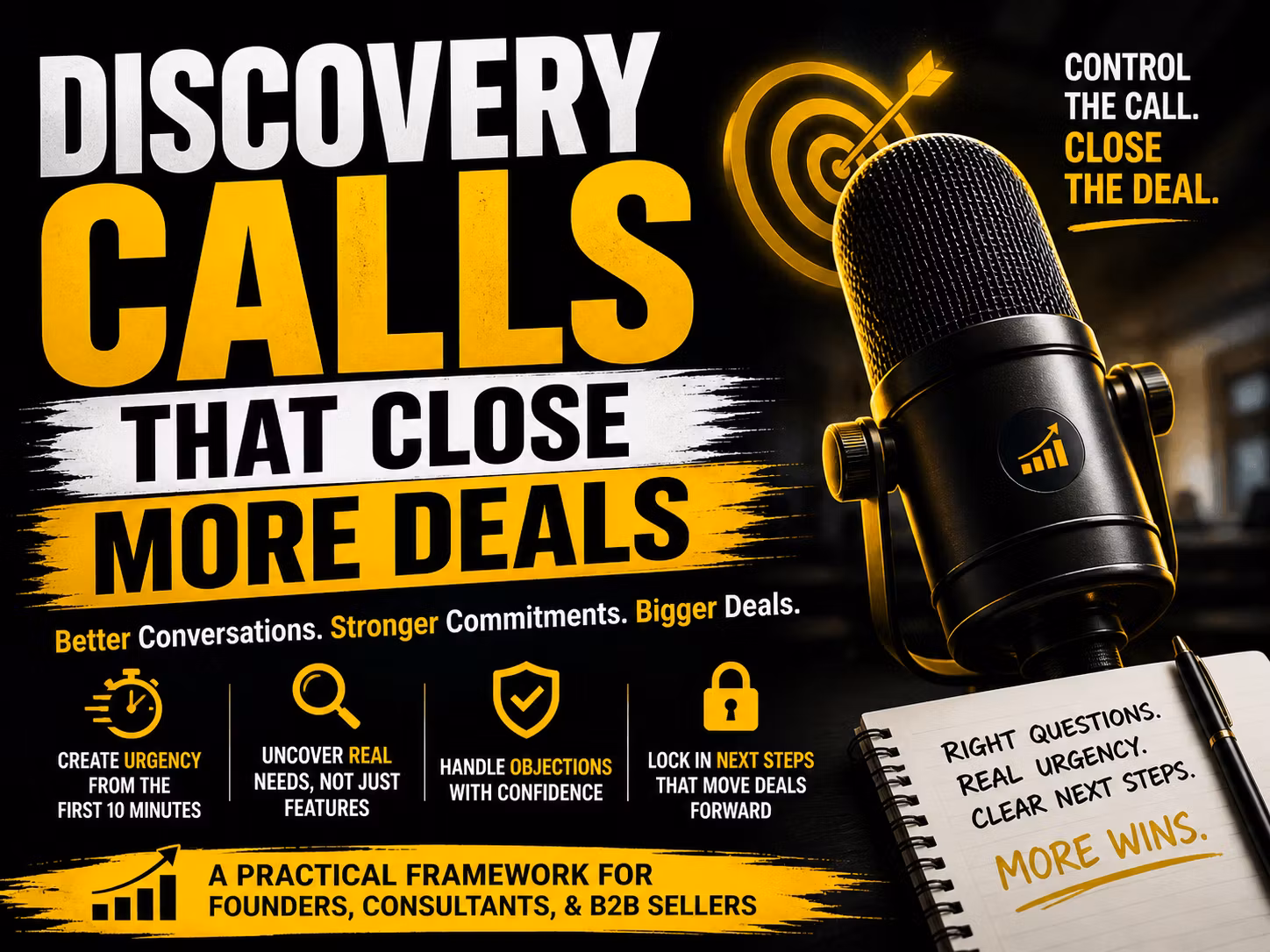 B2B Founders Closing More Deals Without Rambling Discovery Calls