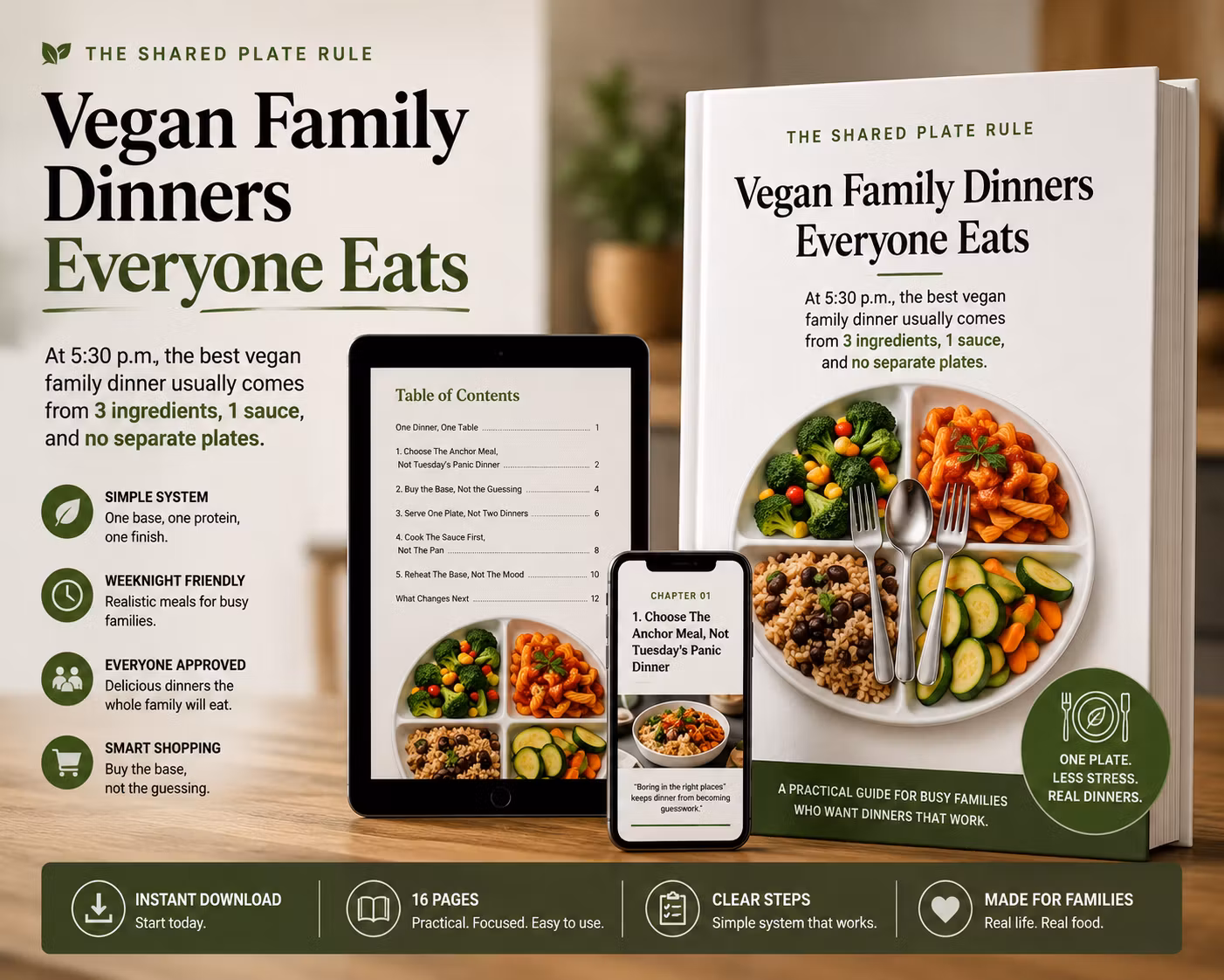 Vegan Family Dinners Everyone Eats