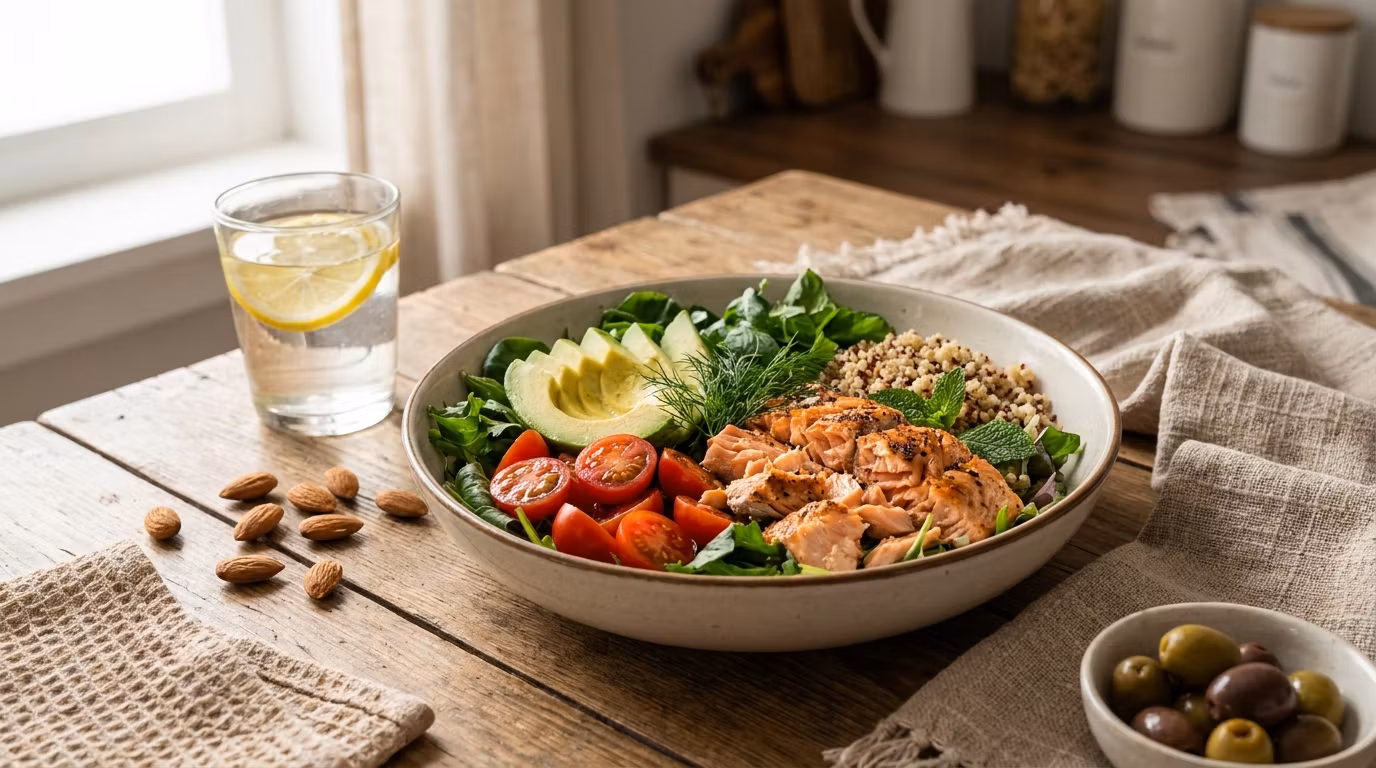 Perimenopausal Women Eating 