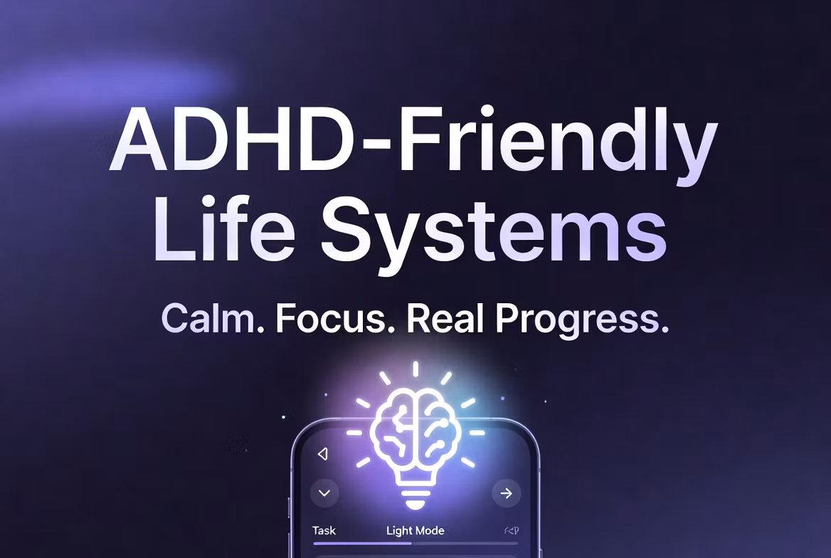 ADHD-Friendly Life Systems