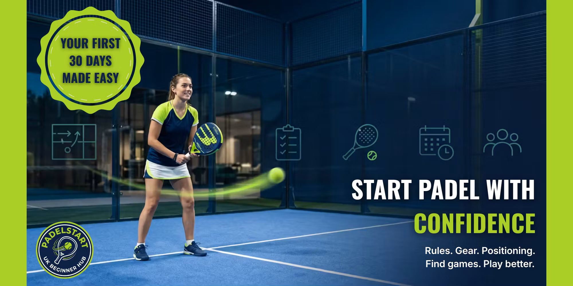 The First 30 Days Of Padel - Step by Step Bootcamp