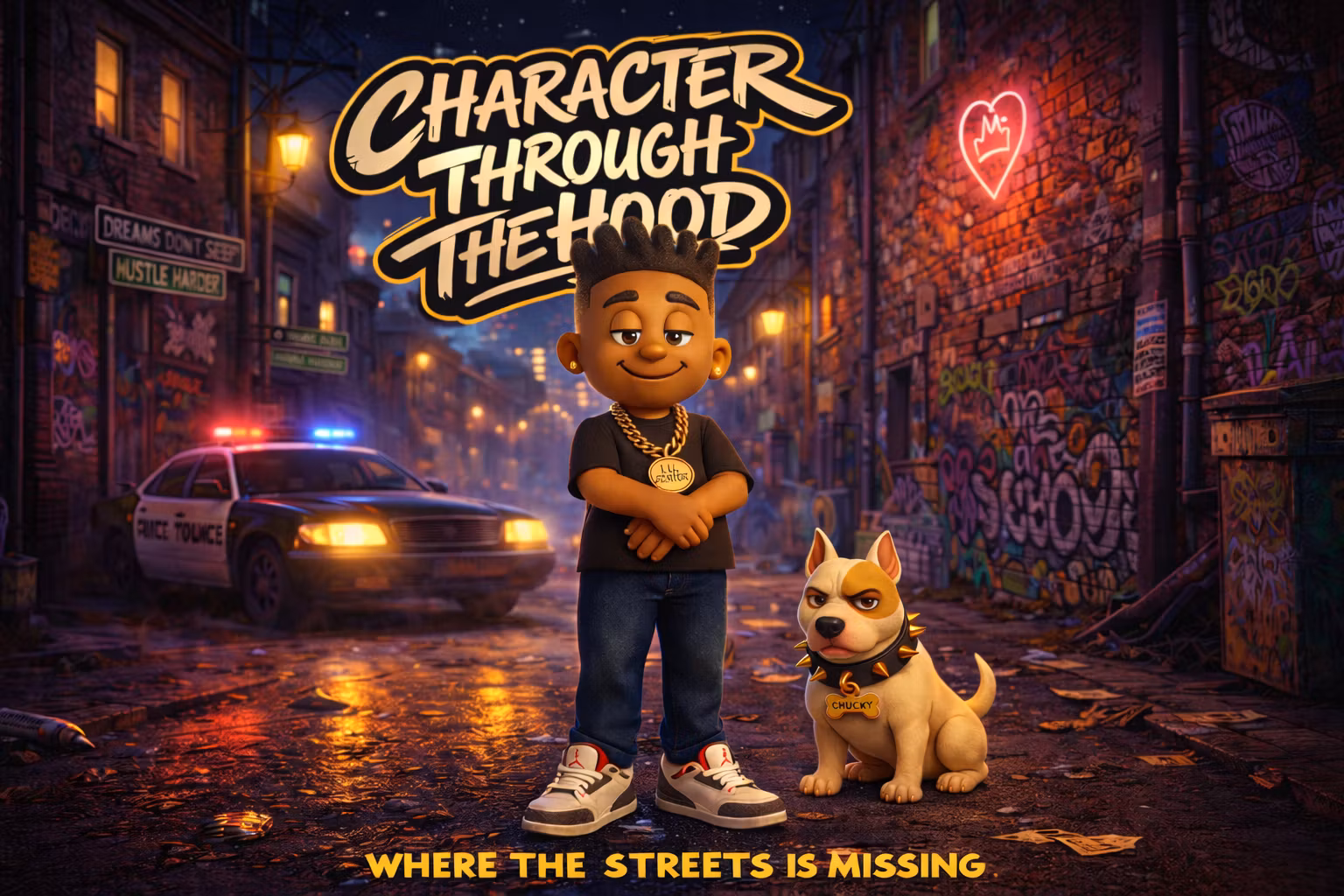 Character Through The Hood