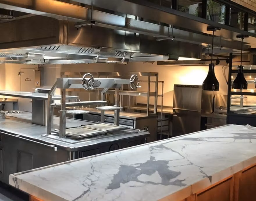 Commercial kitchens