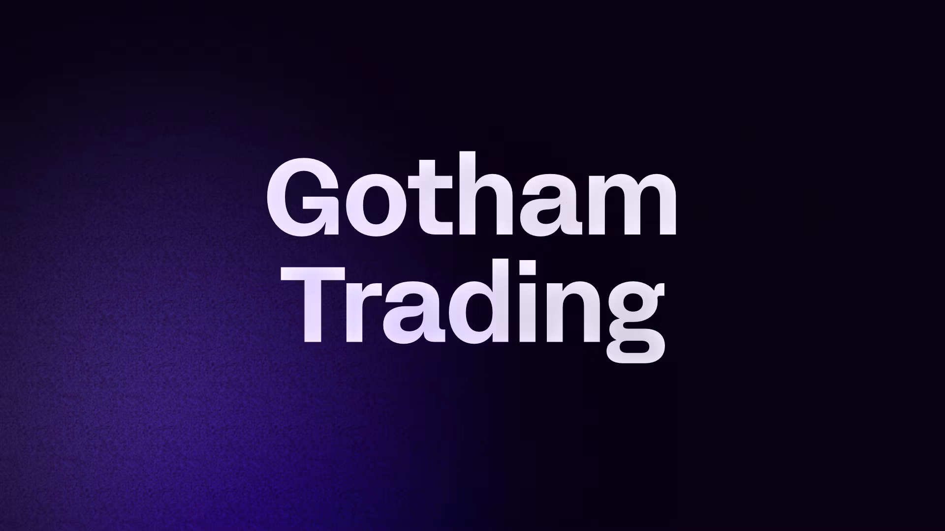 Gotham Trading