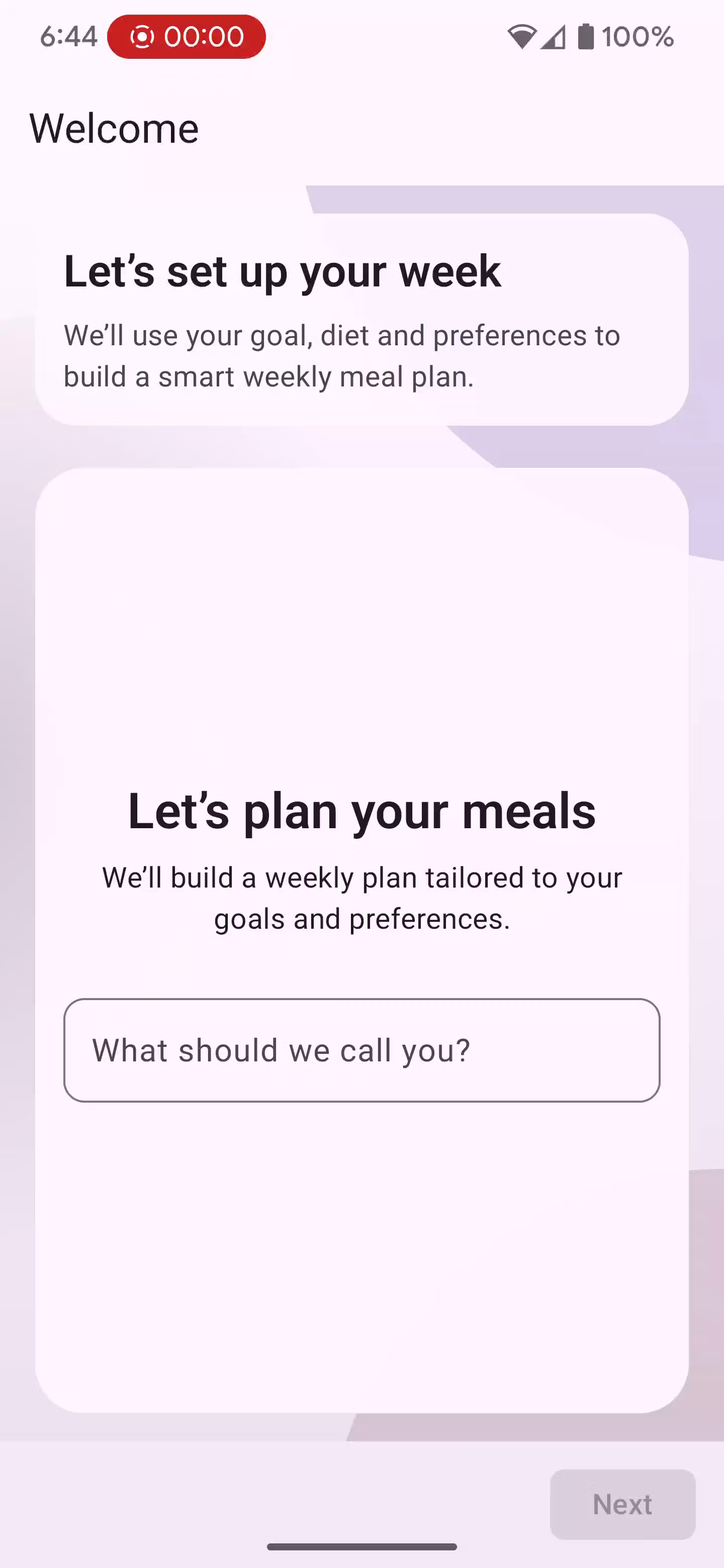 SmartMeal.ai: Android Template