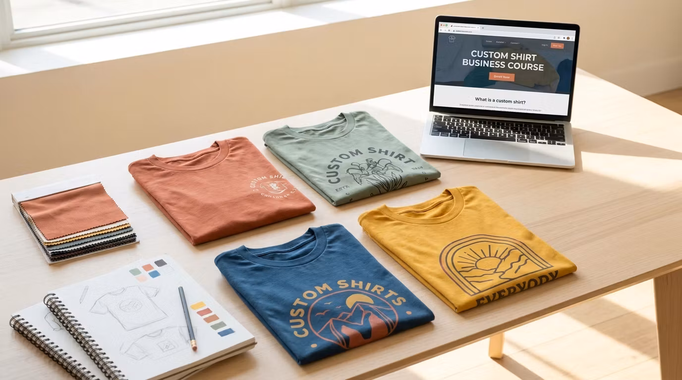 Custom Shirt Business Course