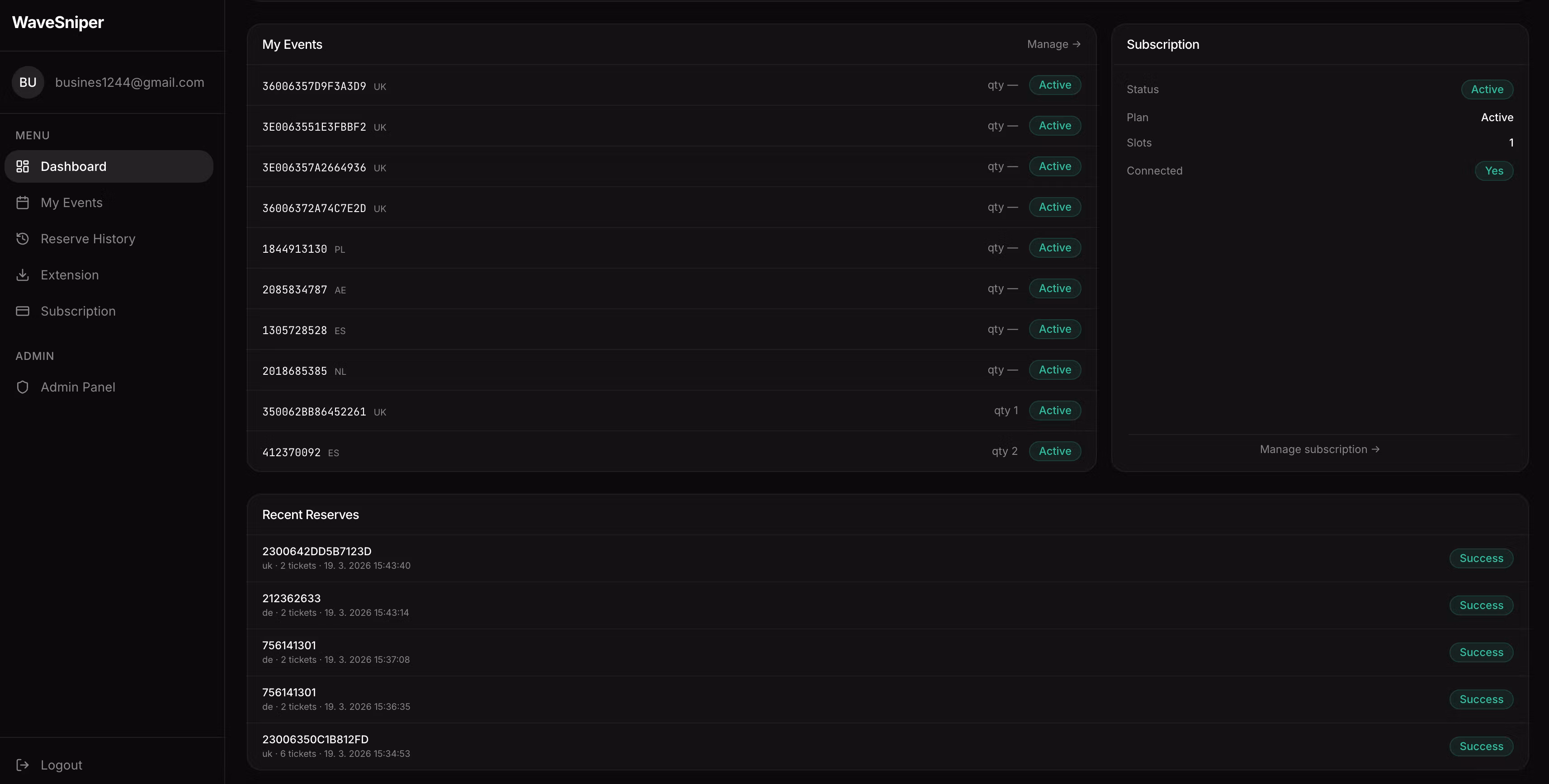 WaveSniper BETA
