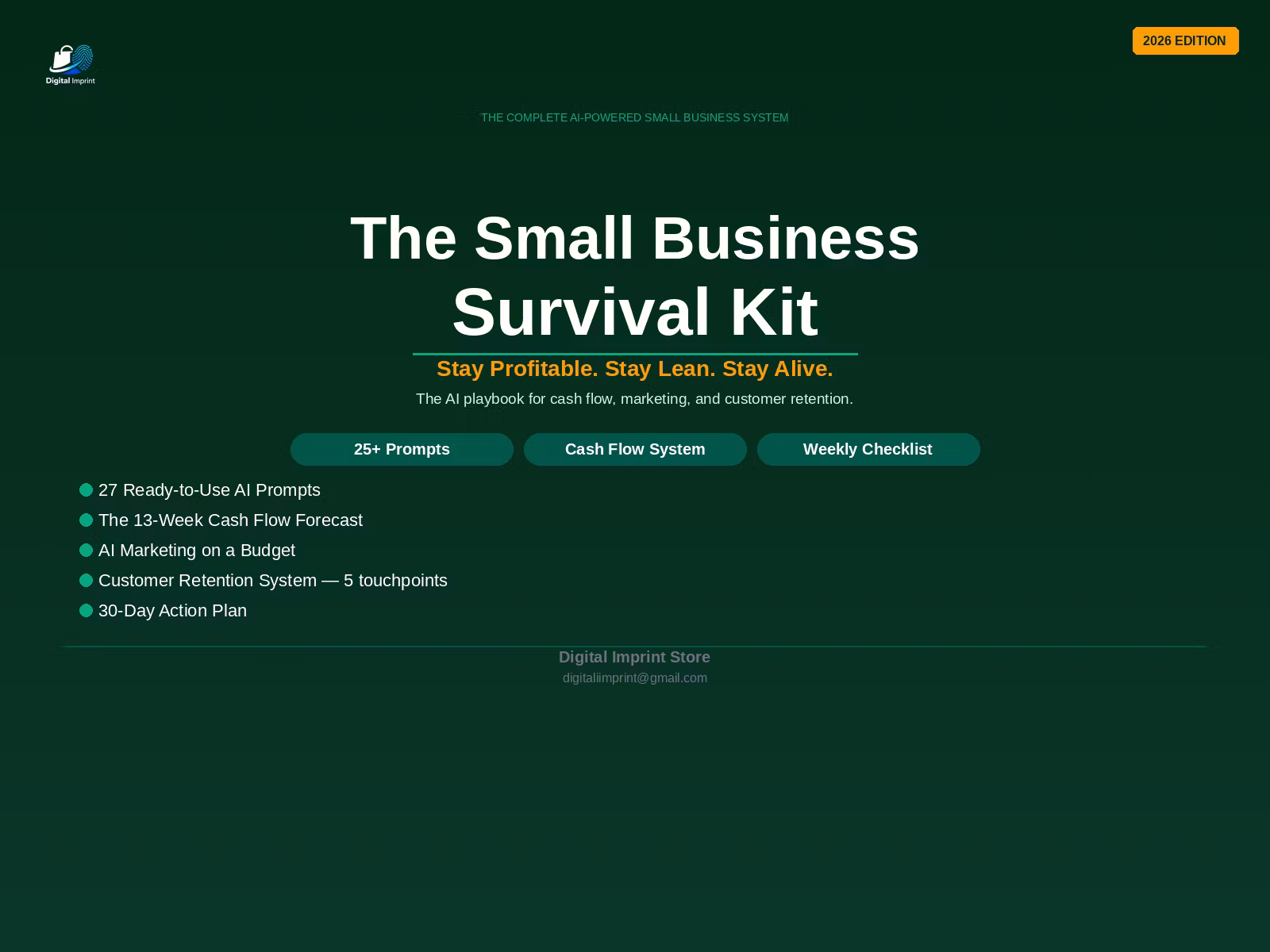 The Small Business Survival Kit: Free Preview.