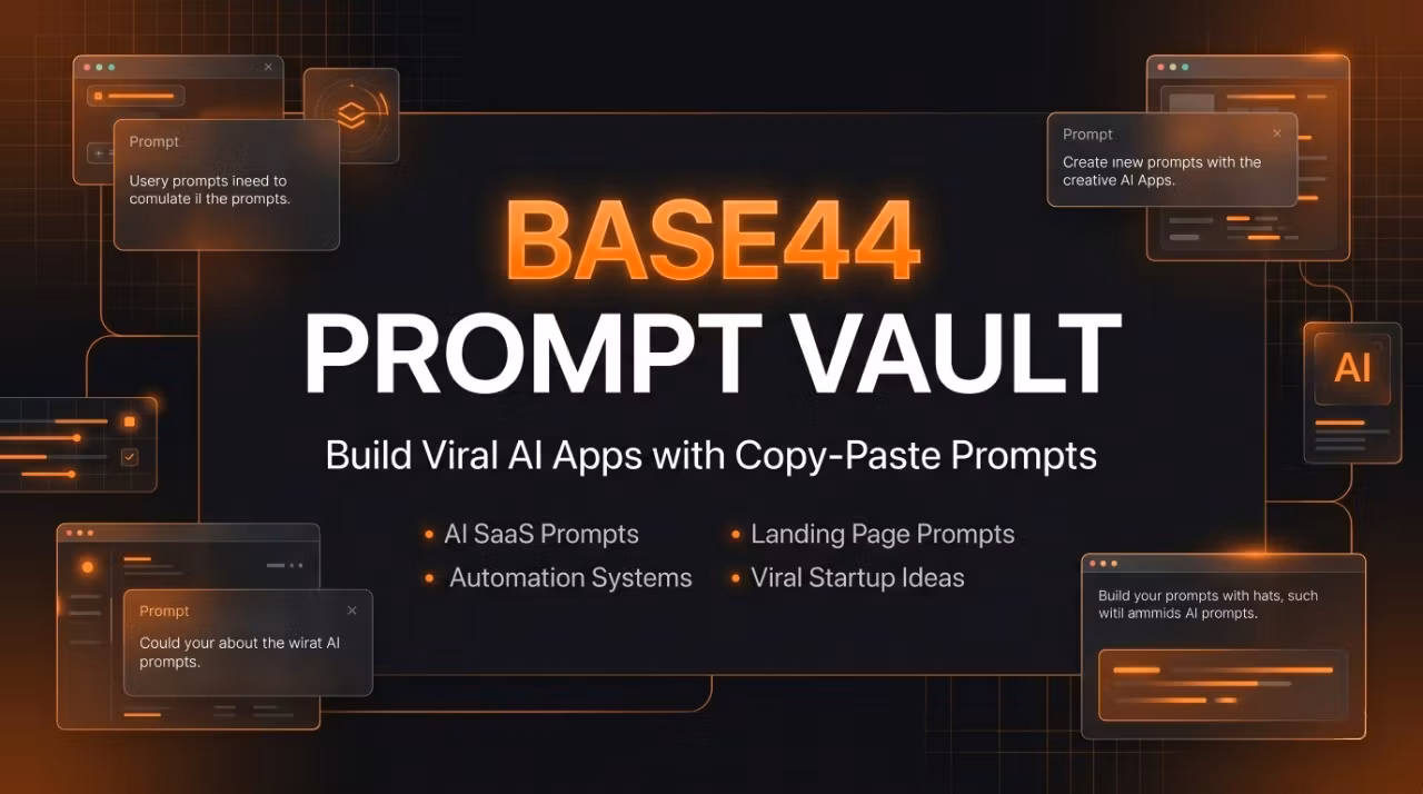 Base44 Prompt Vault