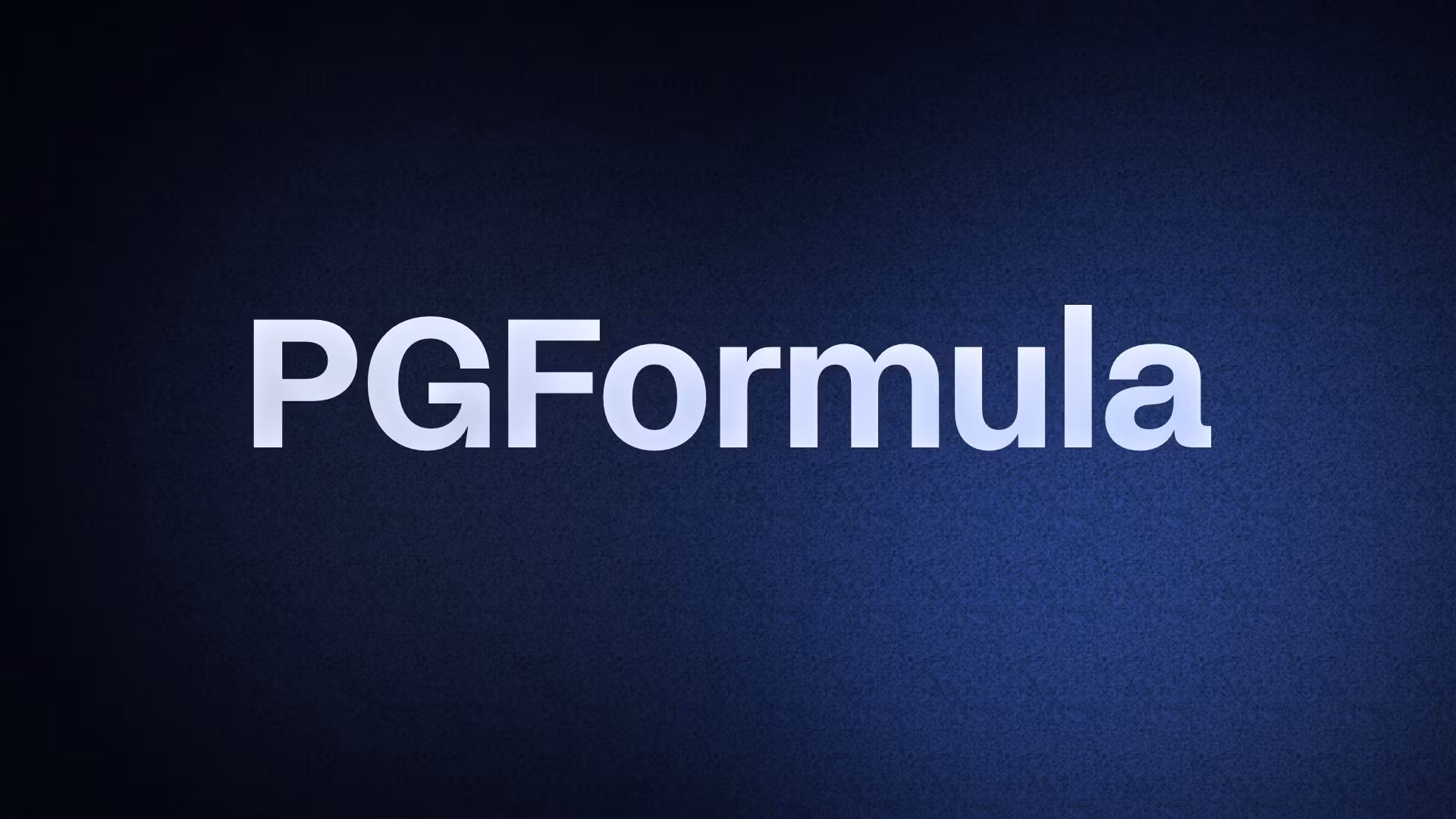 PGFormula