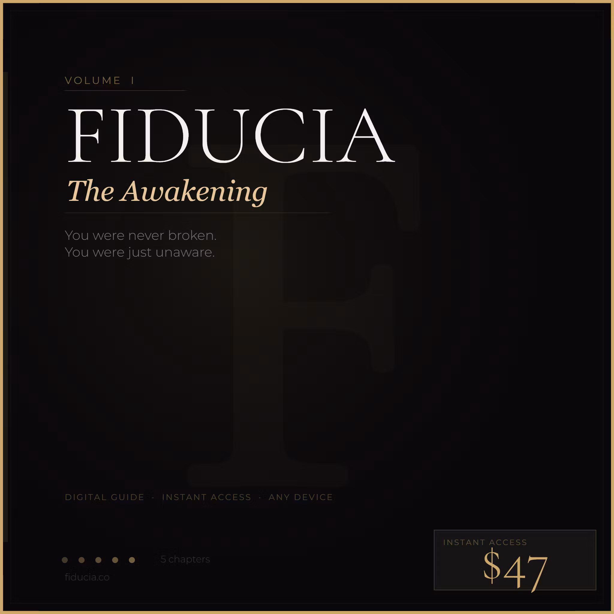FIDUCIA — The Awakening