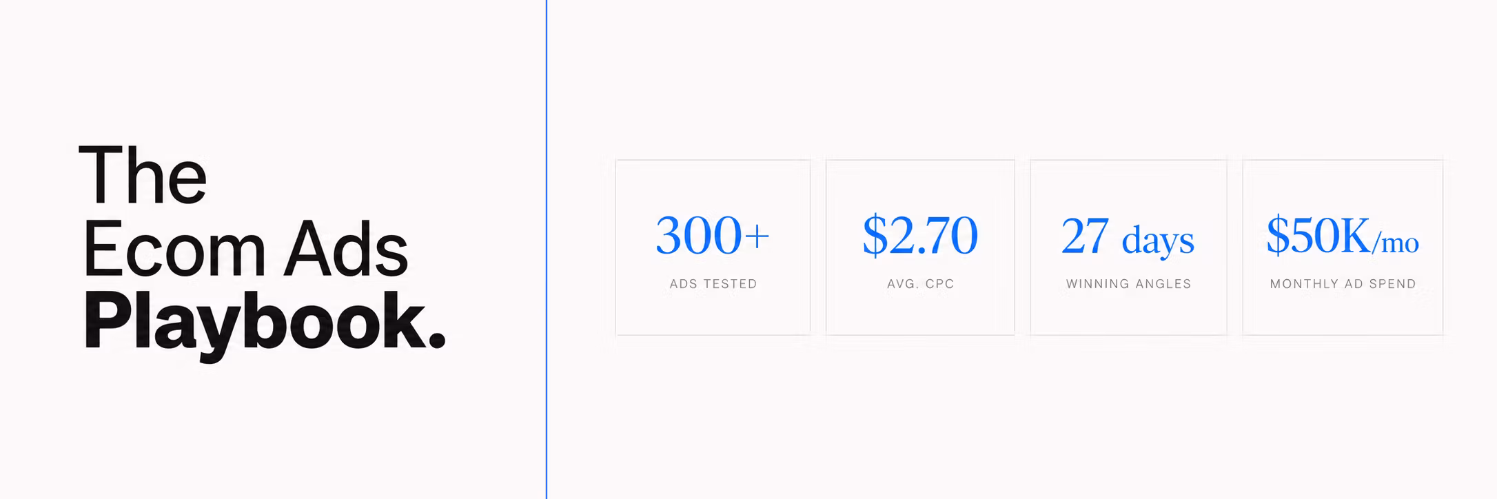 The Ecom Ads Playbook