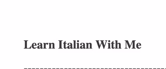 Learn With Lorenzo