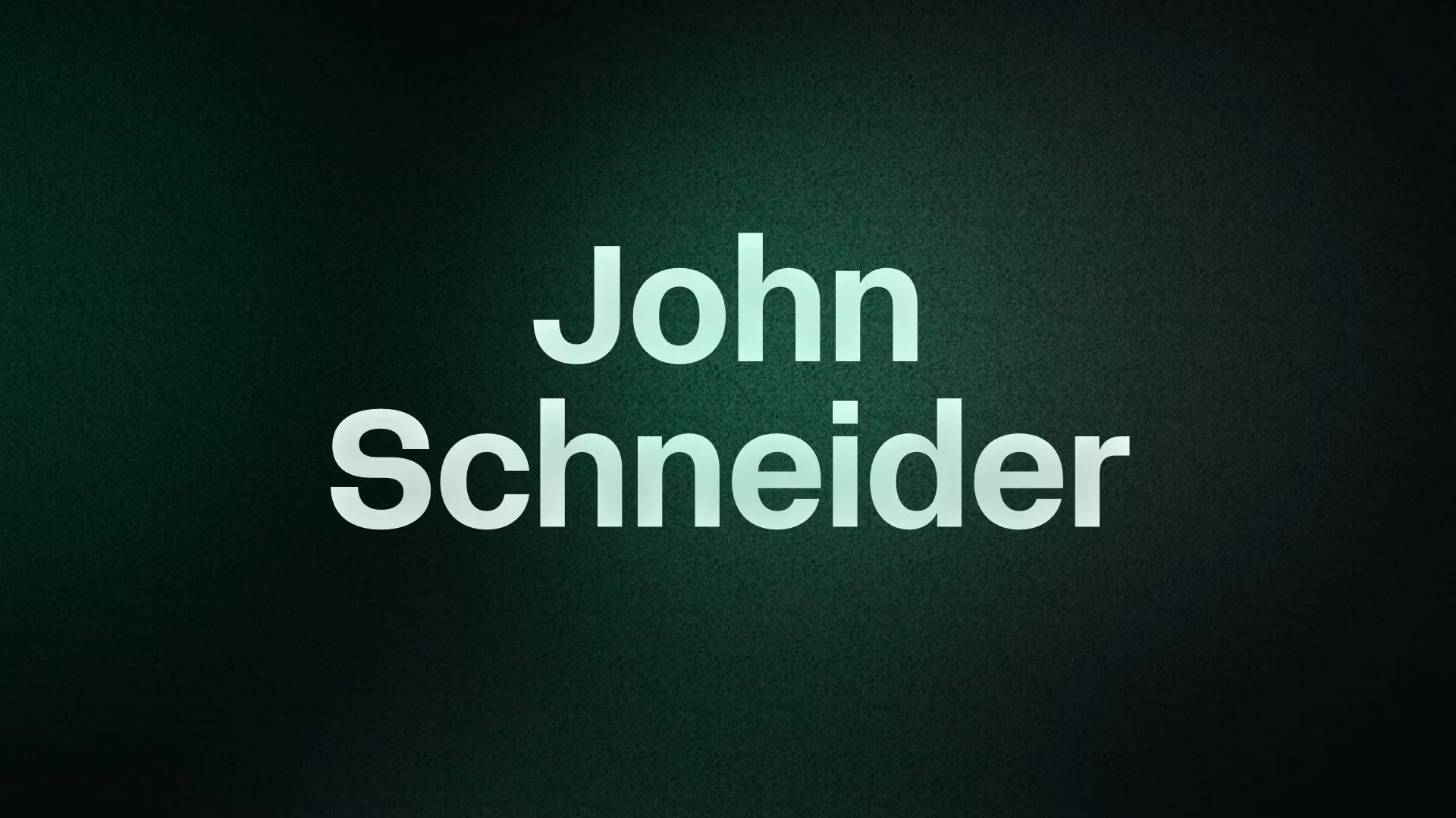 John Schneider