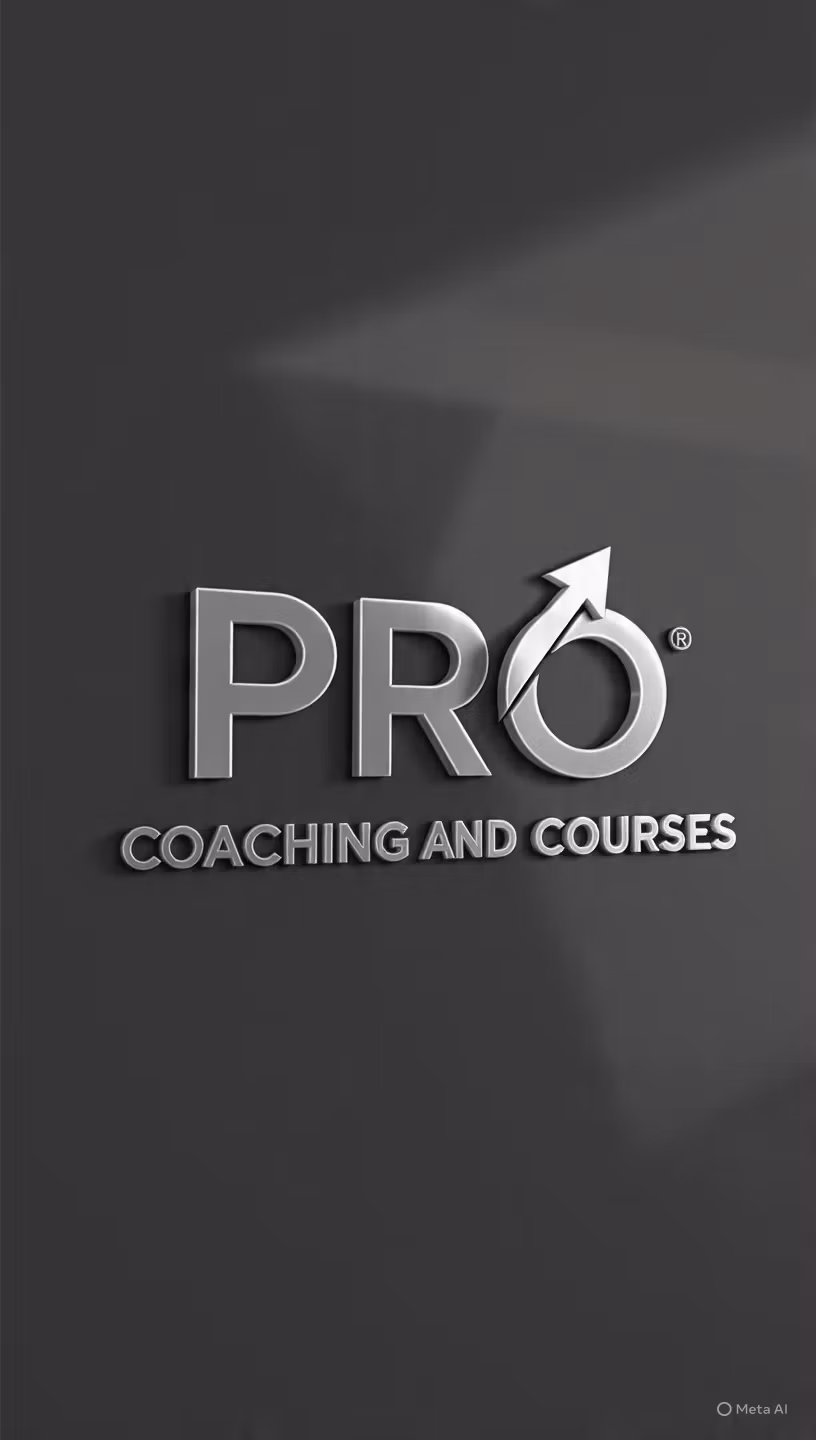 ProCoach-Professional Coaching & Courses