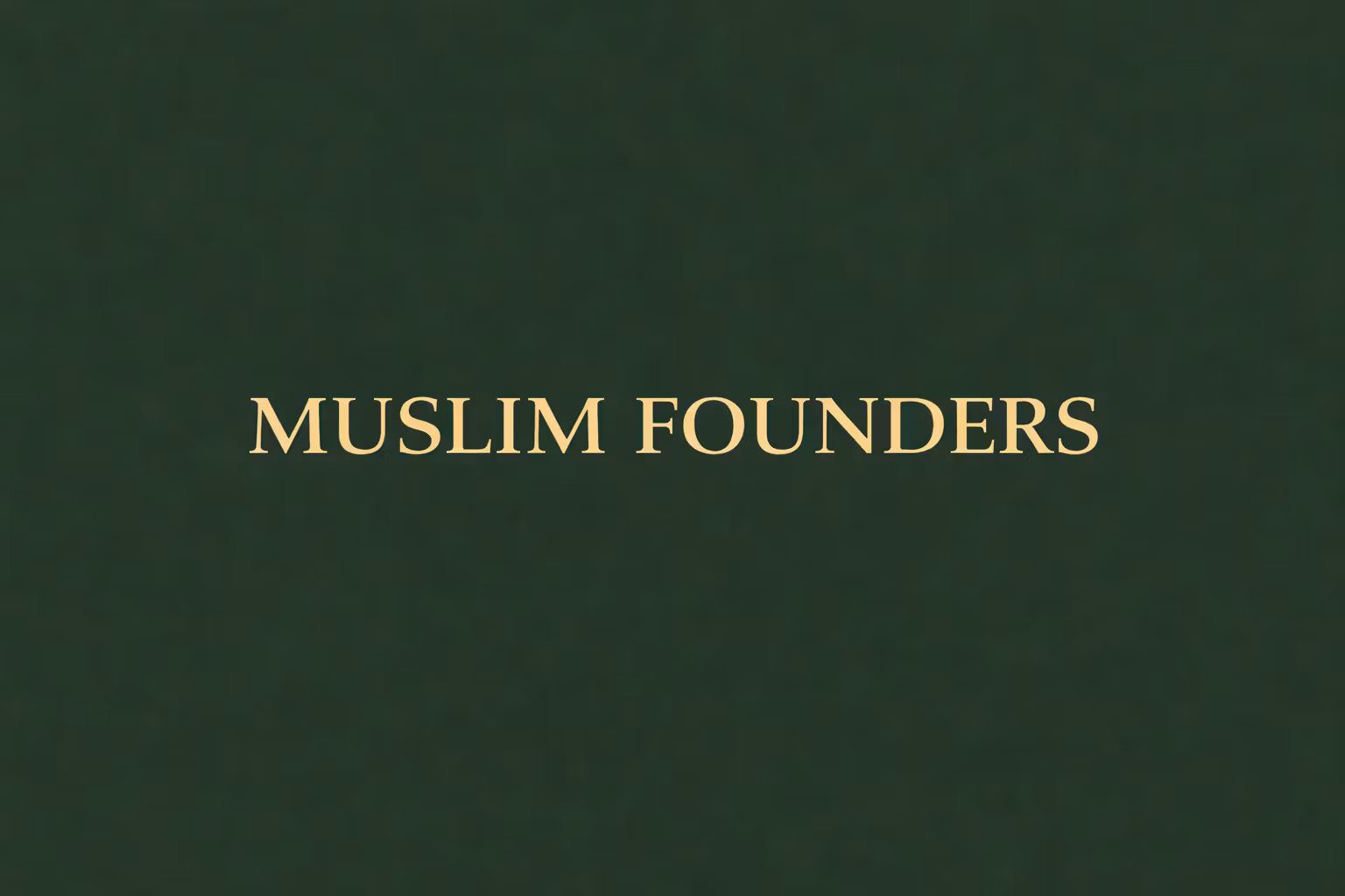 Muslim Founders Club