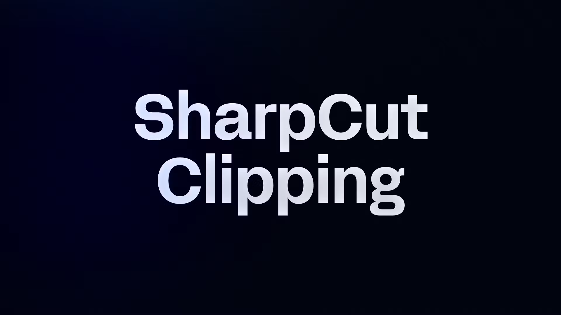 SharpCut Clipping