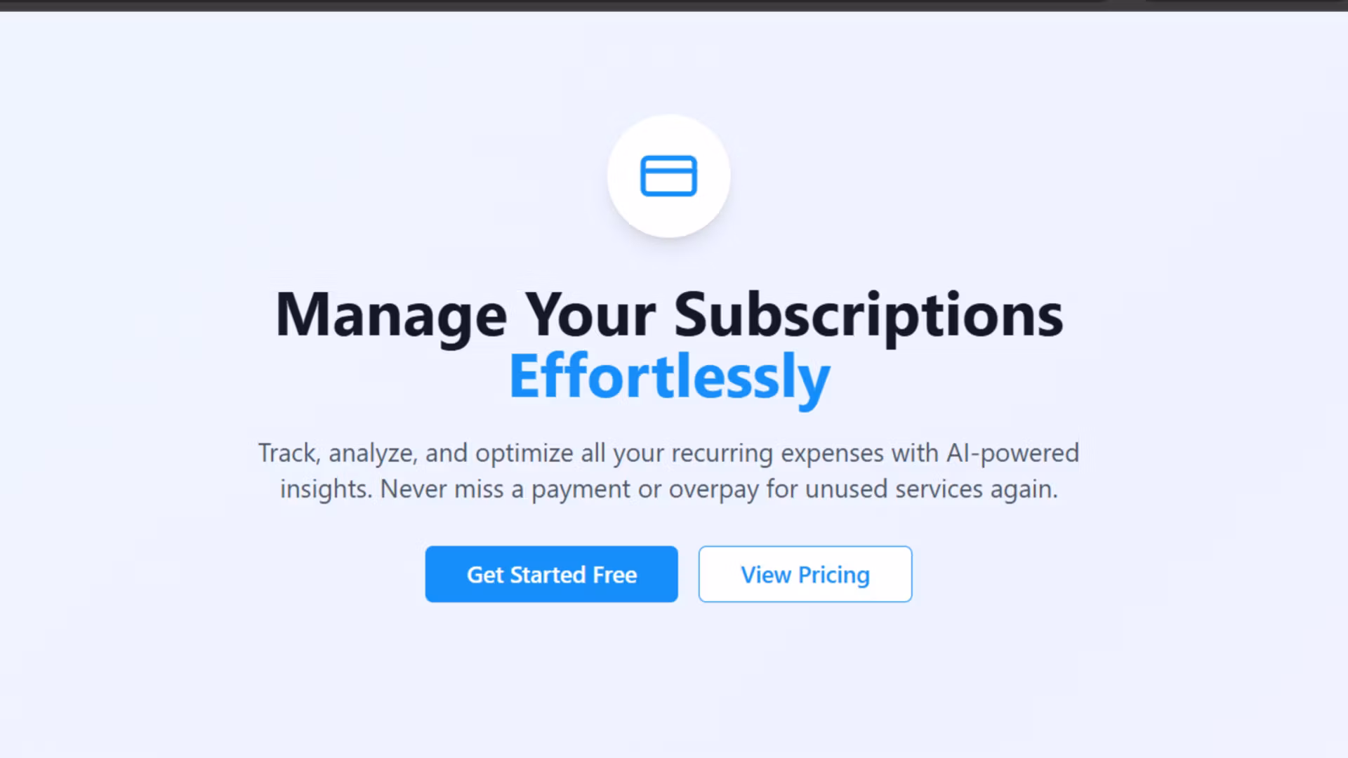 SubsManage