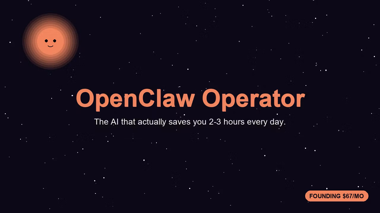 OpenClaw Operator