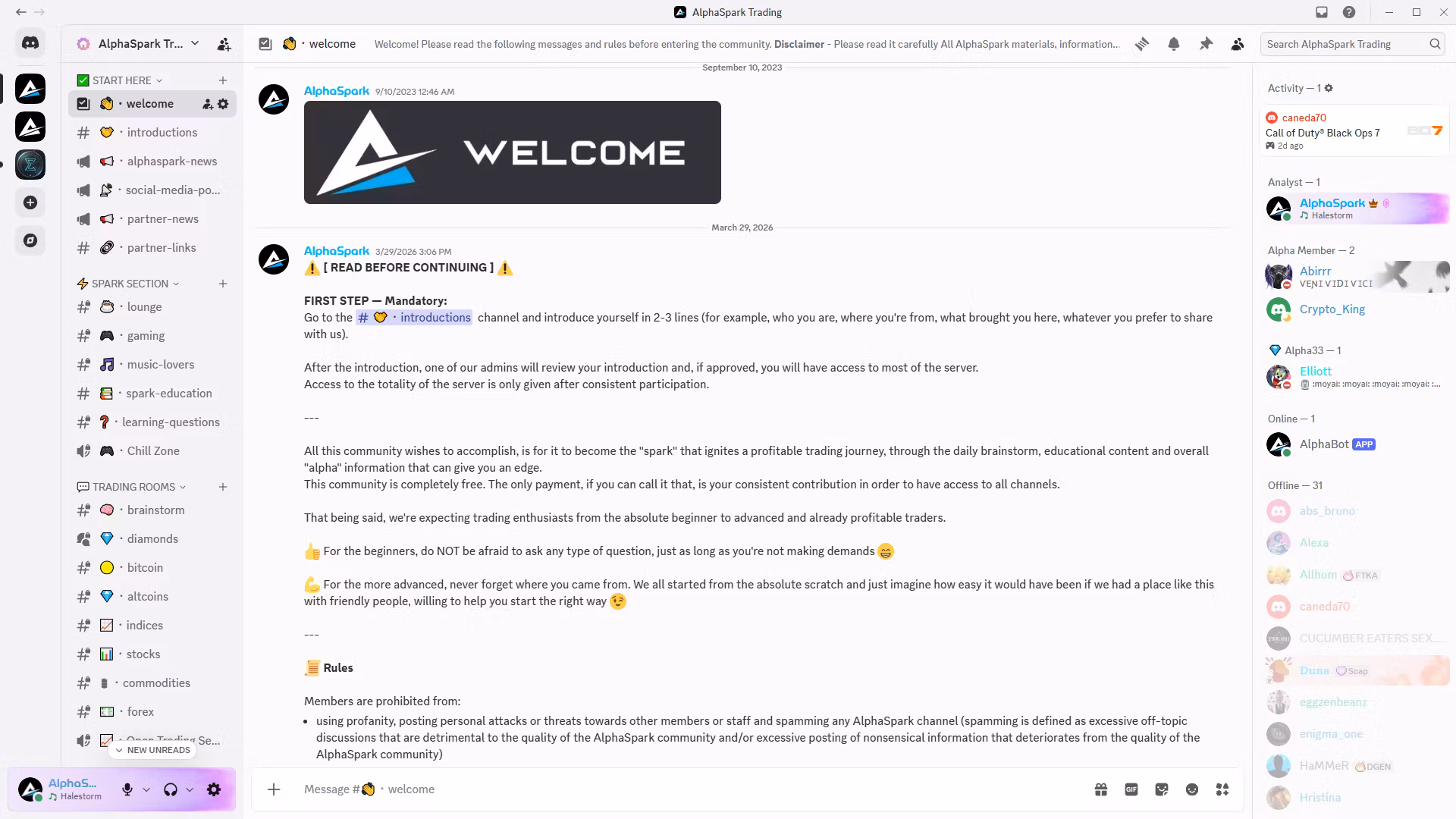 Access the Discord Community