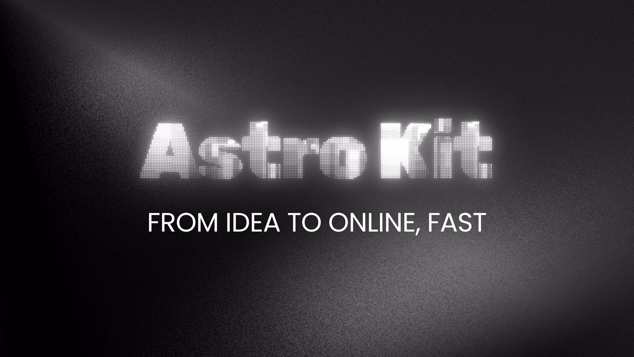 AstroKit - From idea to online, fast