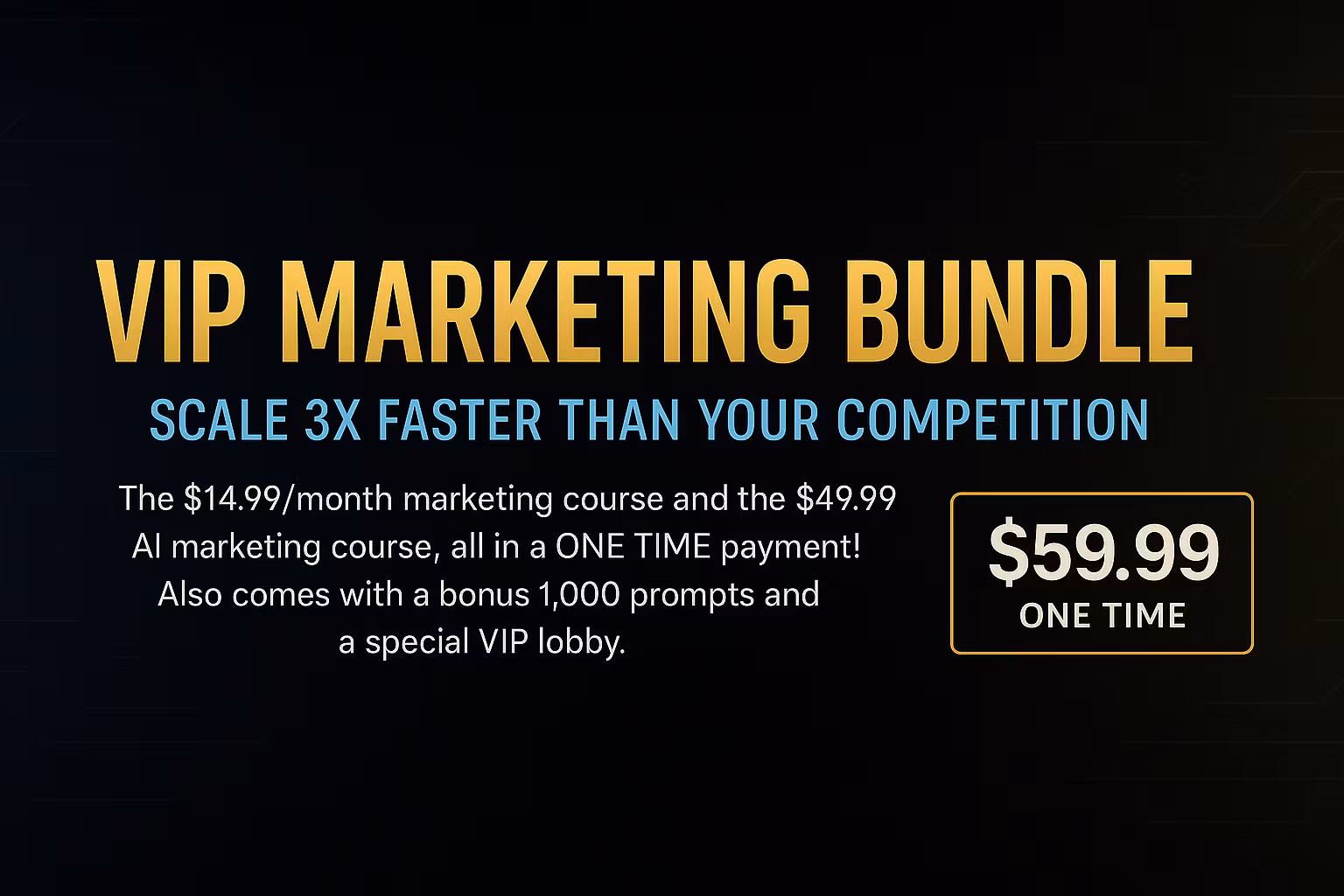 VIP Marketing Bundle