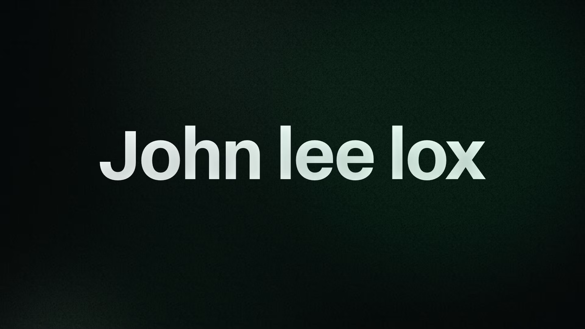 John lee lox