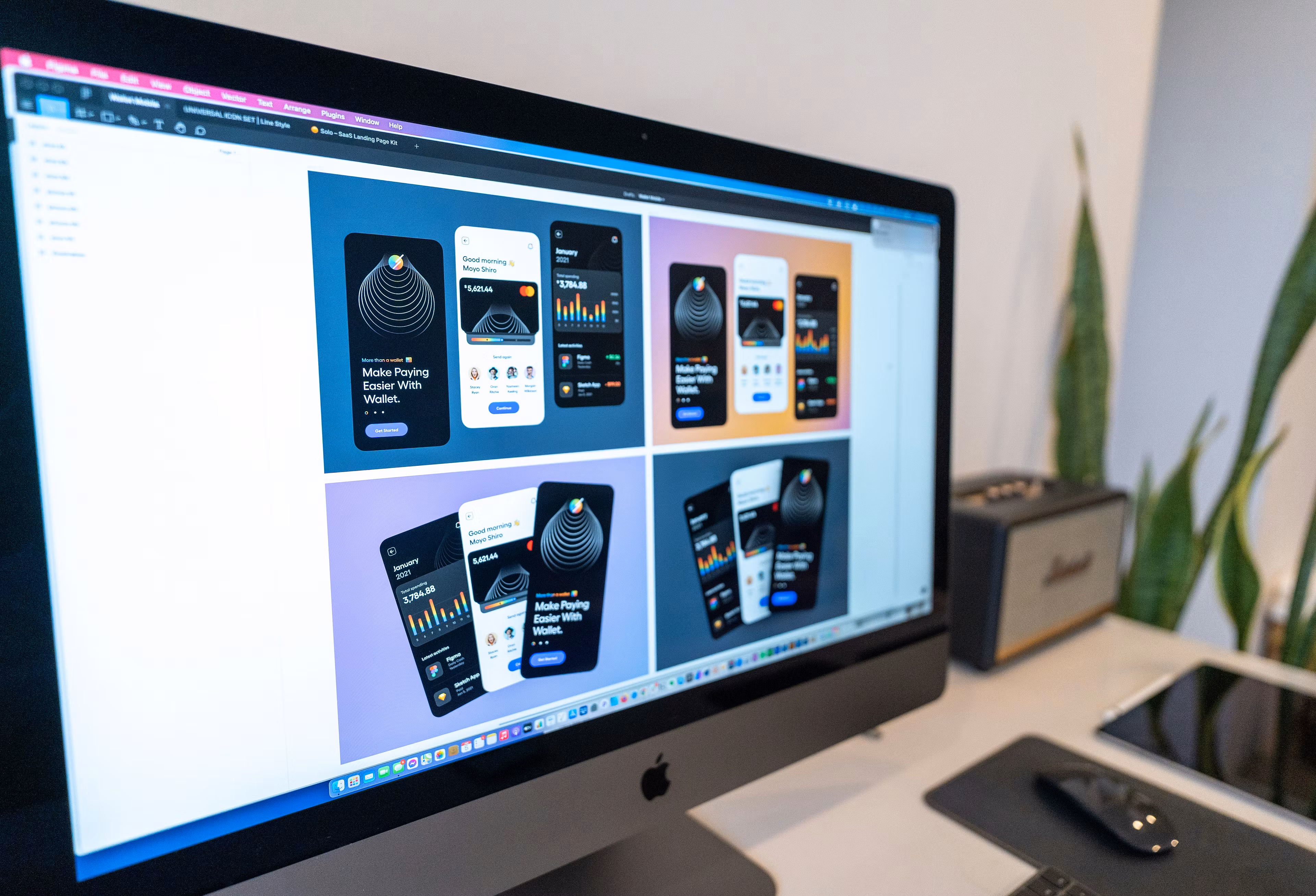 Digital Solution (Web Mockup)