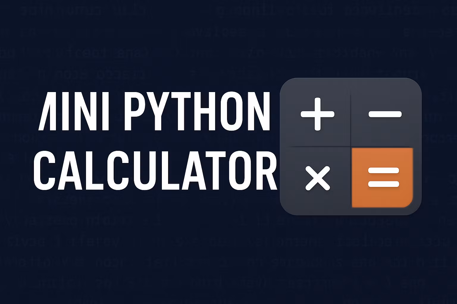 CodeCraft Mini PyCalc