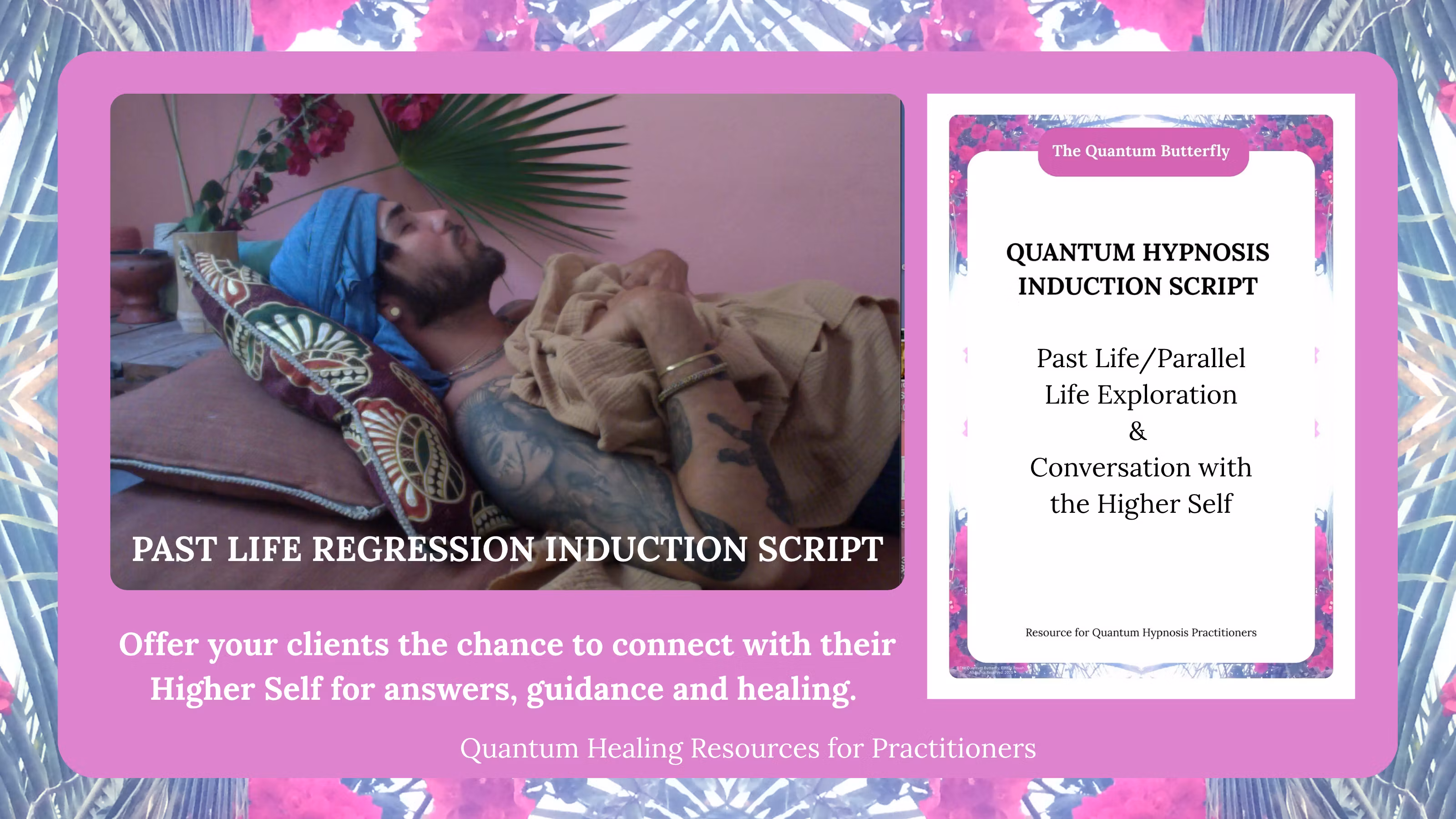 Past Life Regression and Higher Self Guidance Hypnosis Script