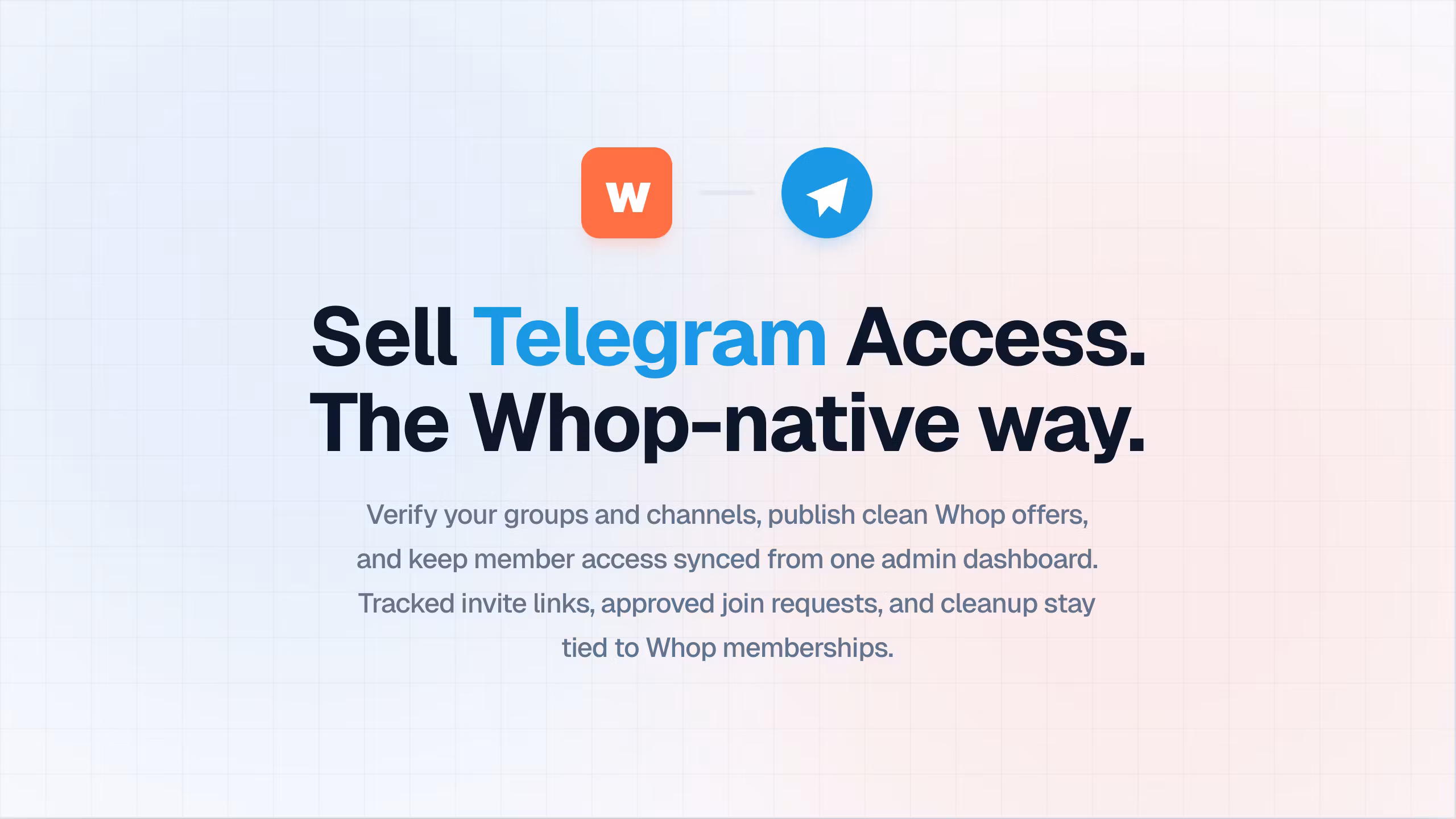 Telegram Gatekeeper app
