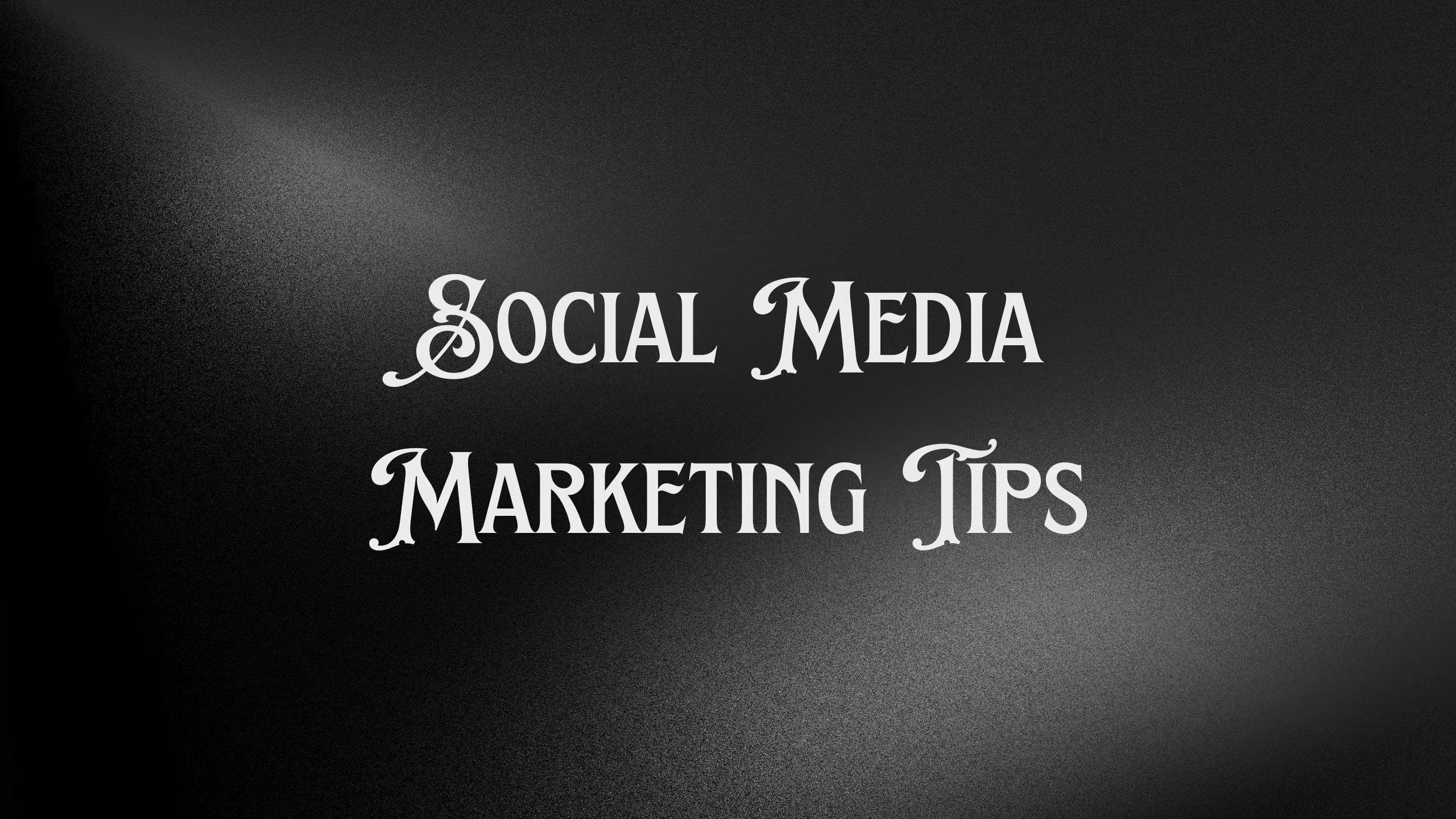 Social Media Marketing