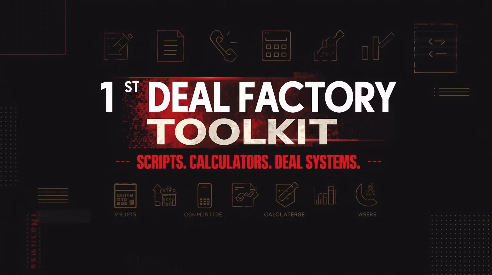 1st Deal Factory Toolkit