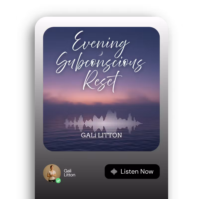  Evening Subconscious Reset