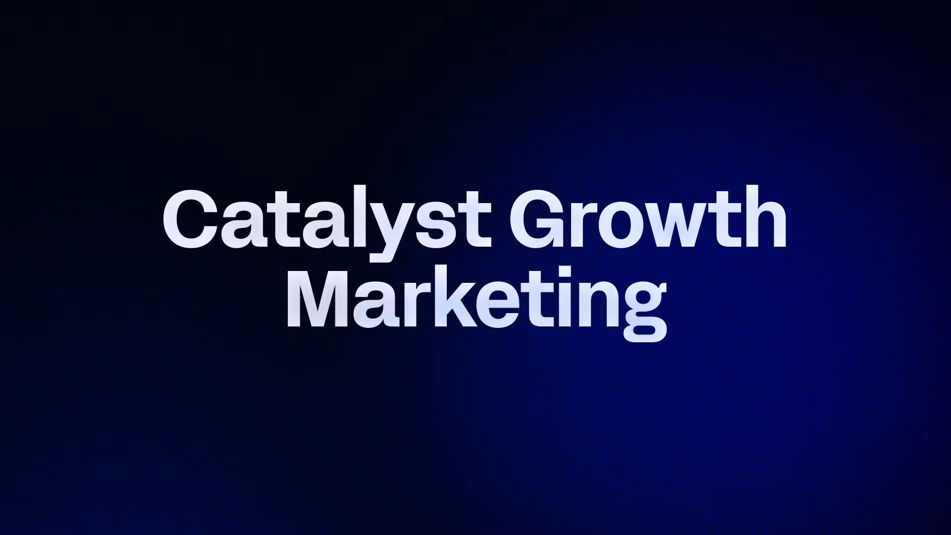 Catalyst Growth Marketing