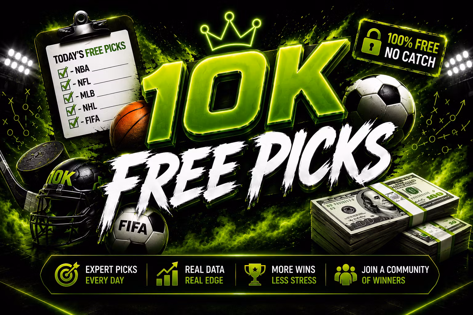 10K’s Free Picks🎲