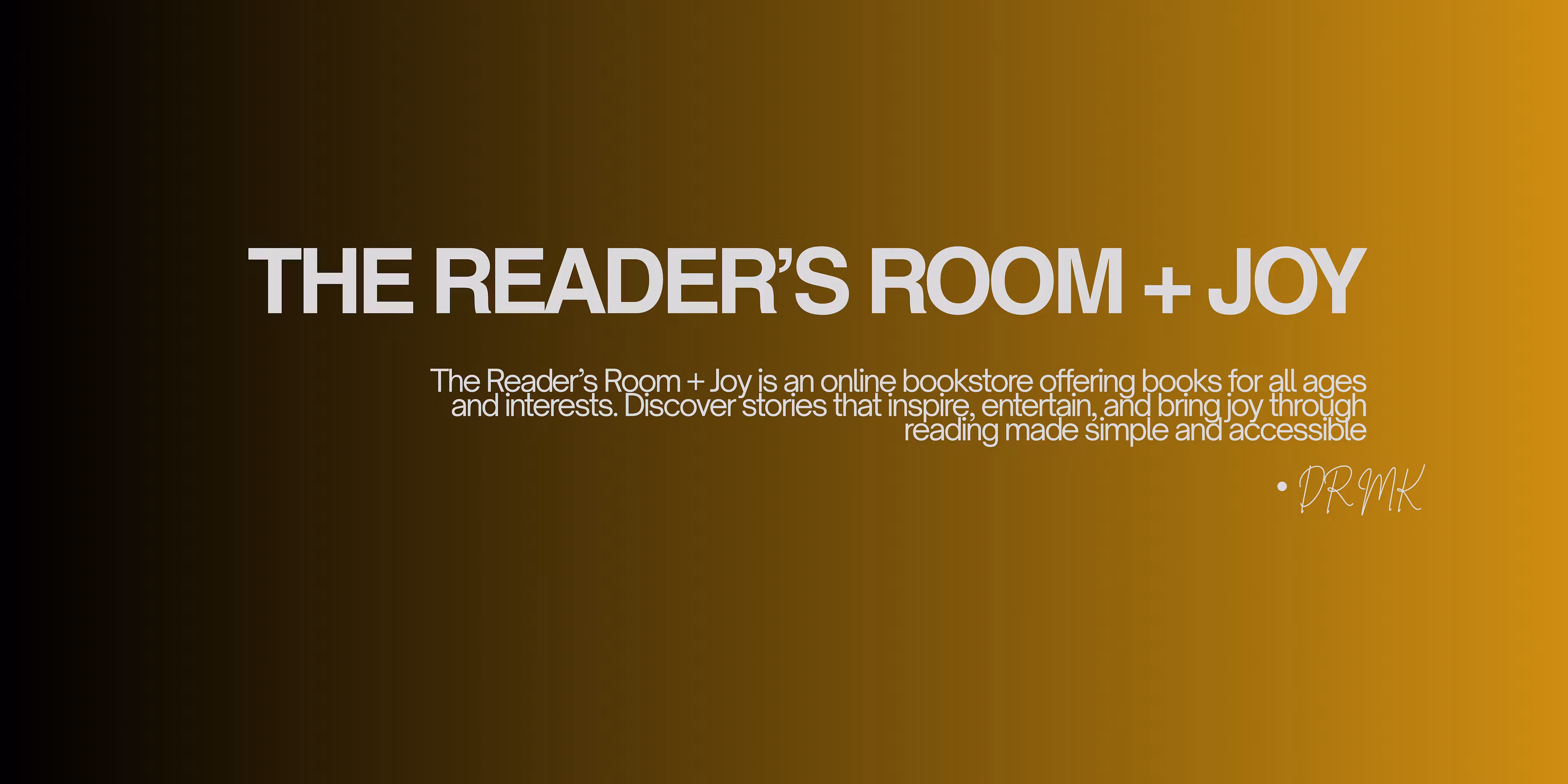 The Reader’s Room + Joy