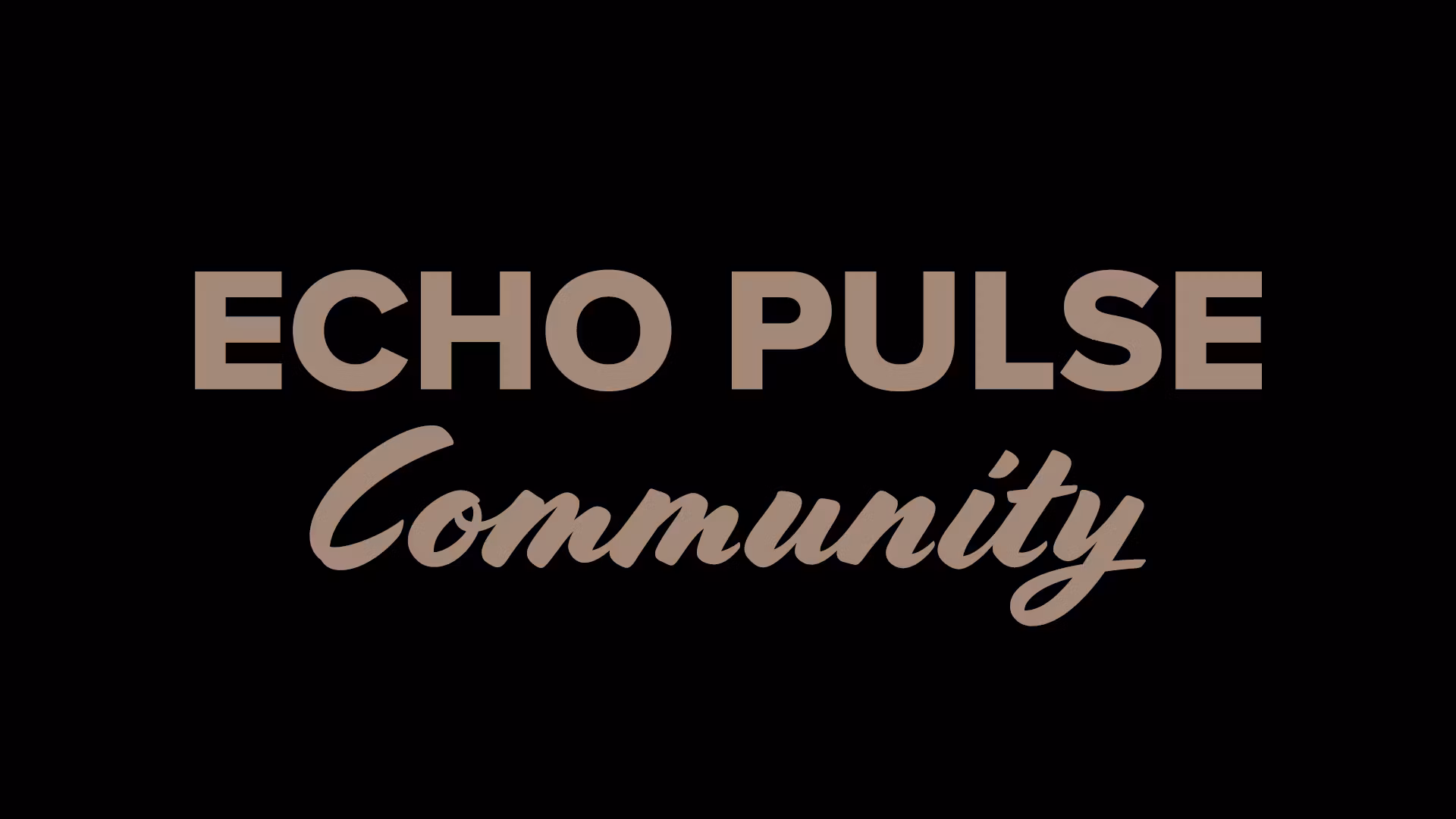 Echo Pulse Community