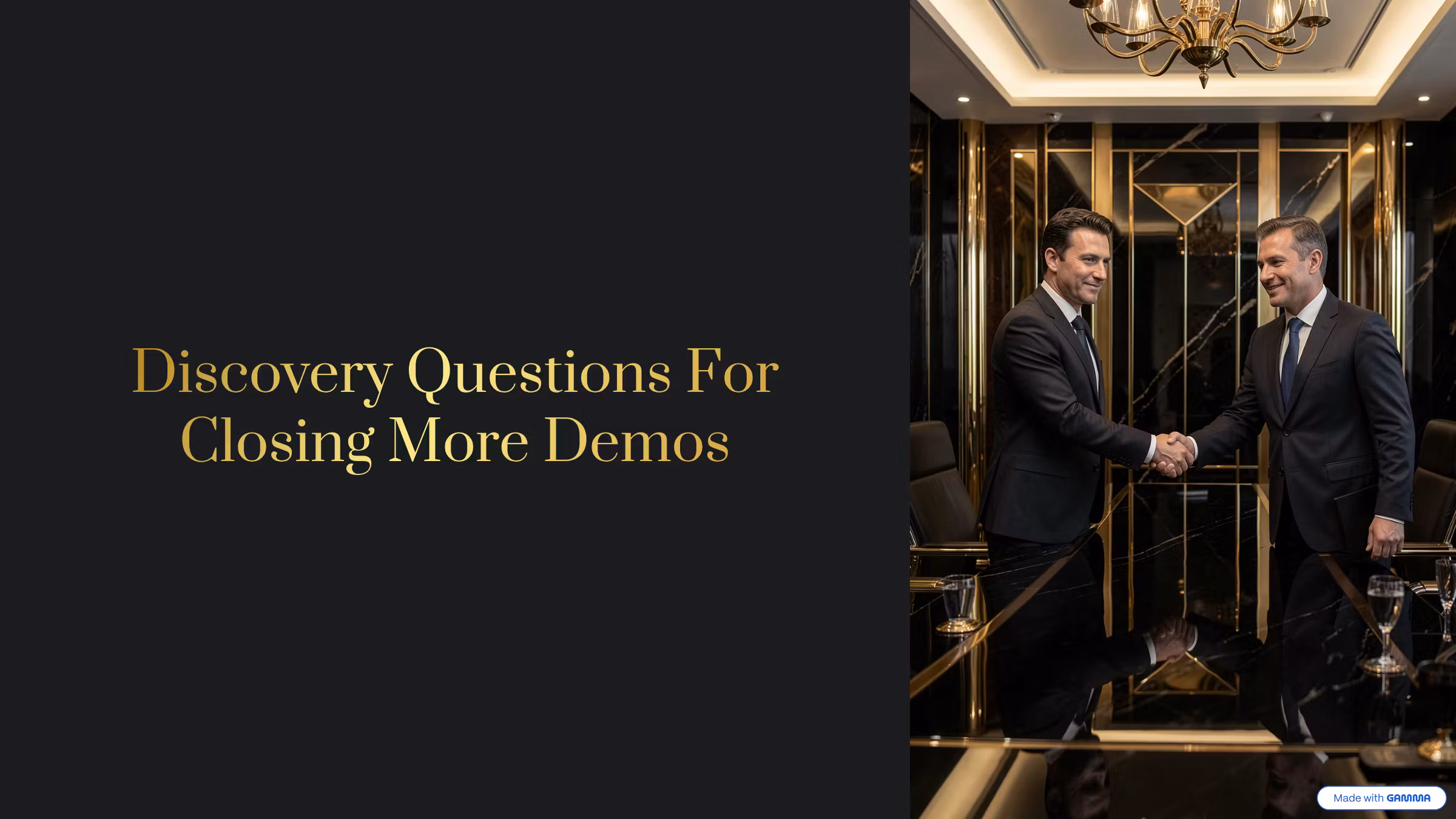 Discovery Questions For Closing More Demos