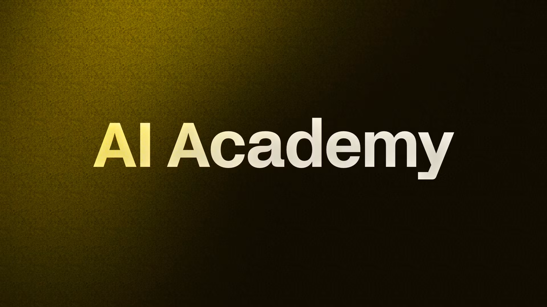 AI Academy