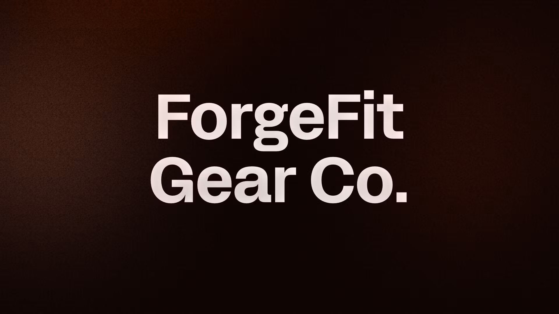 ForgeFit Gear Co.