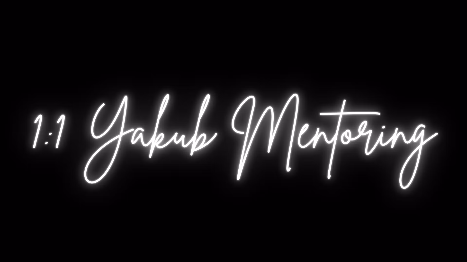 Yakub 𝟭:𝟭 Partnering