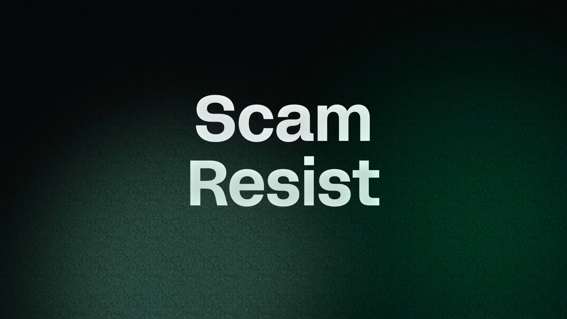 Scam Resist